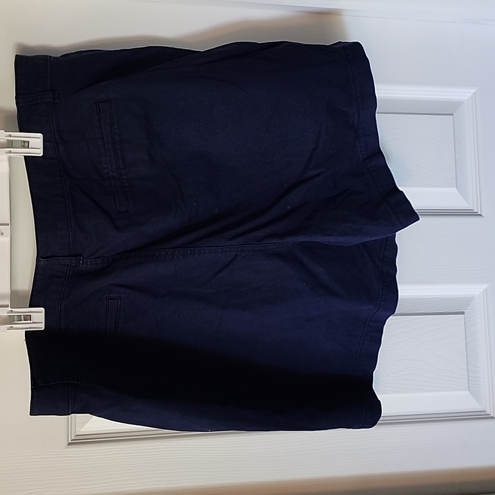 Navy Blue Casual Shorts - Picture 3 of 3